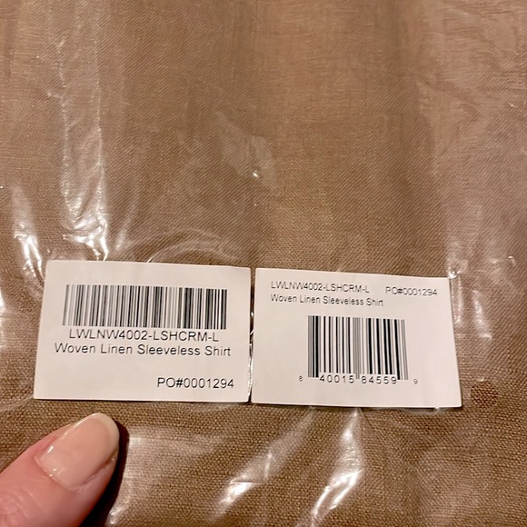 LUNYA Woven Linen Top - Picture 6 of 6